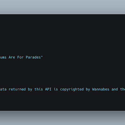 Adding a copyright notice to an Apollo GraphQL API
