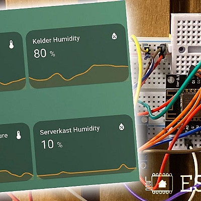 A house full of sensors with ESPHome
