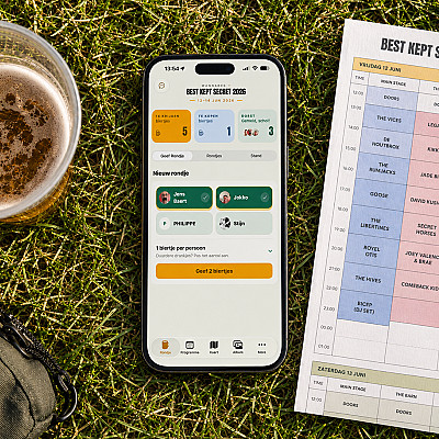 Festivalletje Beta: een festivalapp voor vriendengroepen